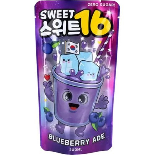 Sweet 16 Blueberry Ade Zero 20cl
