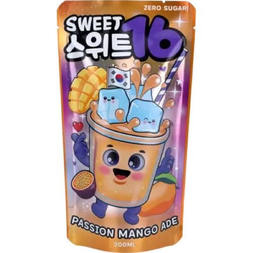 Sweet 16 Passion Mango Ade Zero 20 cl
