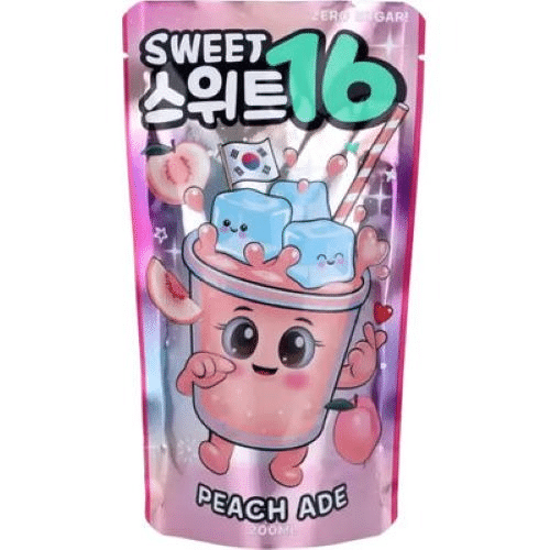 Sweet 16 Peach Ade Zero 20cl