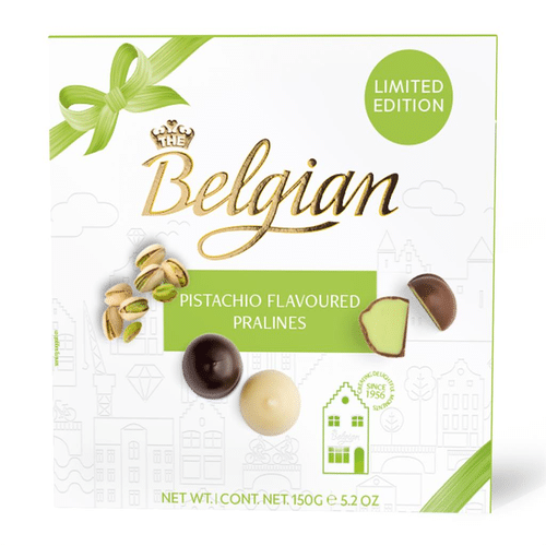 The Belgian Pralines Pistache Giftbox  150 g