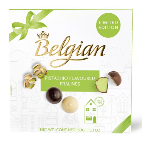 The Belgian Pralines Pistache Giftbox 150 g