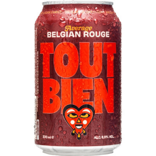 Tout Bien Rood 3cl blik