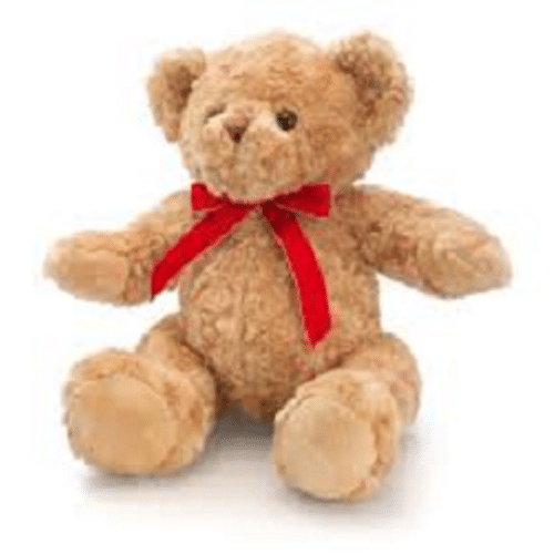 Traditionele Beer met lint Keel Toys 20cm