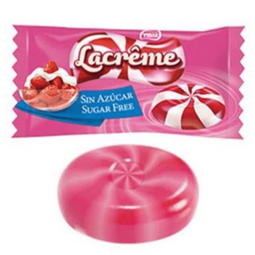 Vidal Lacrême Toffee Aardbei Room 250 g