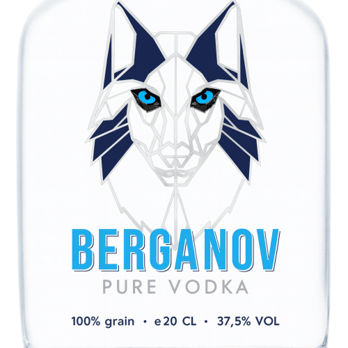 Vodka Berganov 37,5 percent 20cl