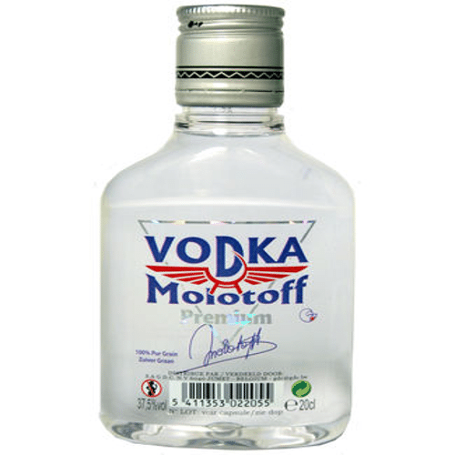 Vodka Molotoff 37.5 percent 20 cl (pet)