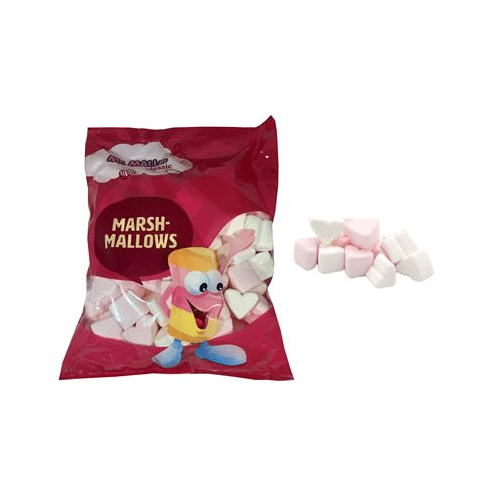 Mr. Mallo Hartjes Wit-Roos 500g