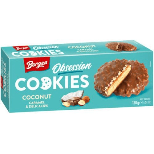 Bergen Obsession Cookies Coconut Caramel 128gr