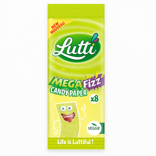 Lutti Candy Paper Megafizz
