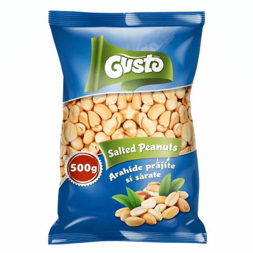 Promo Gusto Roasted and Salty Peanuts 500 gr