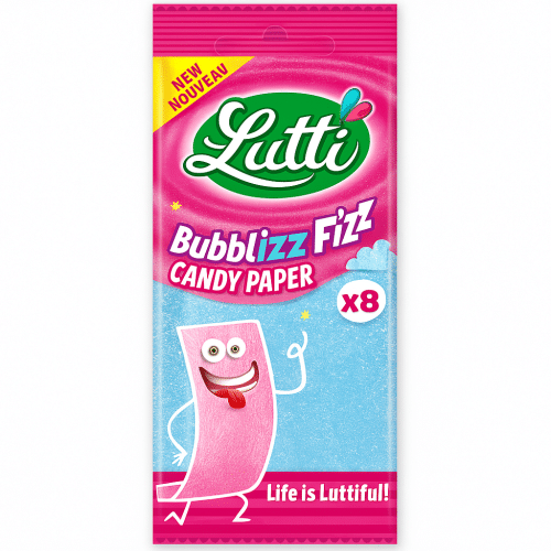 Lutti Candy Paper Bubblizz