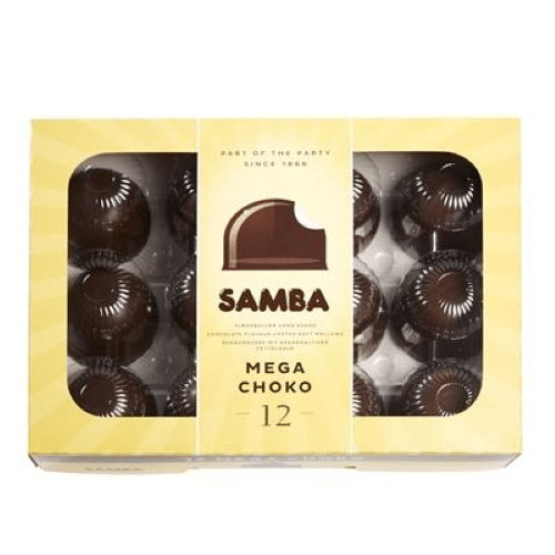 Promo Samba Mega Choko 540 g 12 stuks
