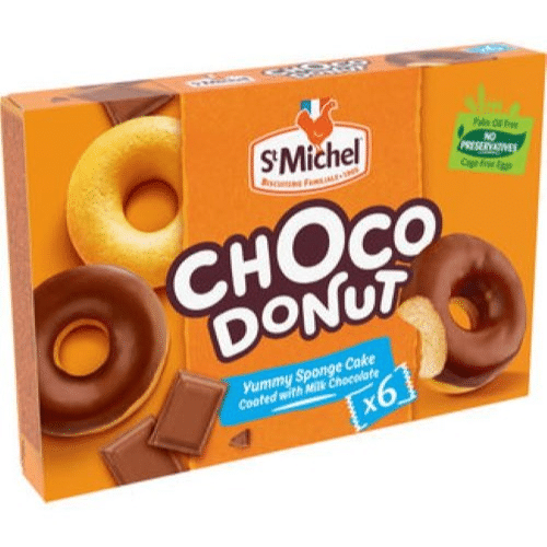 St Michel Choco Donut Coated 180gr