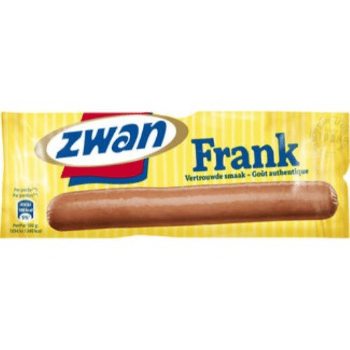 Zwan Natte Worst Mosterd  40g Flashe