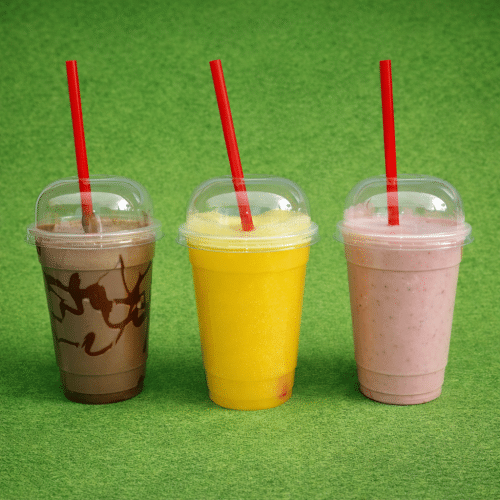 Milkshake Aardbei & Banaan