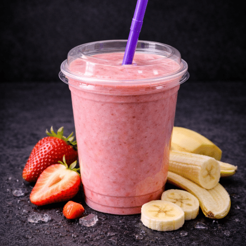 Milkshake Aardbei & Banaan