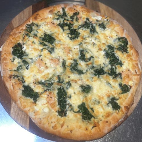 Pizza salmone
