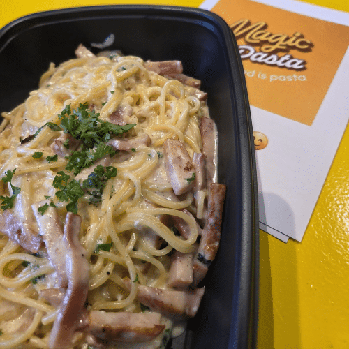 Tagliatelle carbonara