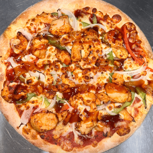 Pizza BBQ chicken