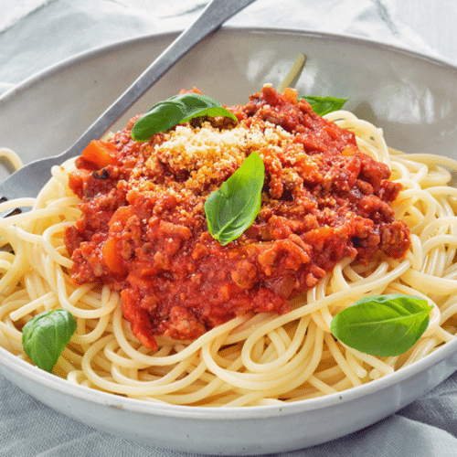 Spaghetti bolognese