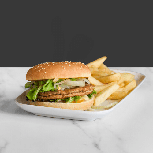 Pas Pizza burger menu