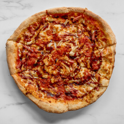 Pizza BBQ hot