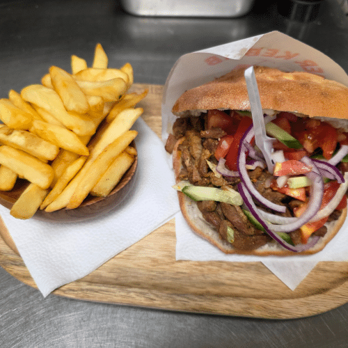 Broodje shoarma menu