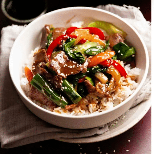 Wok beef