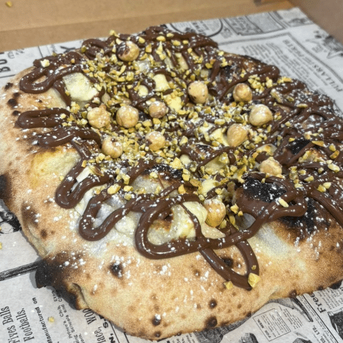 Pizzetta Nutella e mascarpone