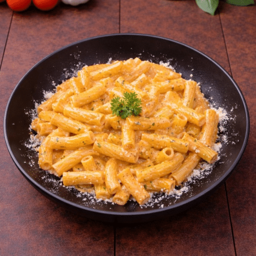 Pâtes crème tomate