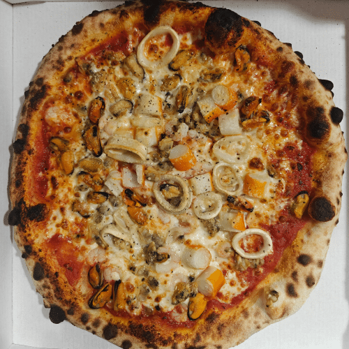 Pizza frutti di mare