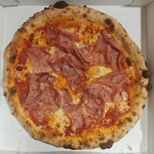 Pizza prosciutto