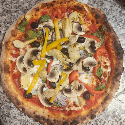 Pizza vegetariano