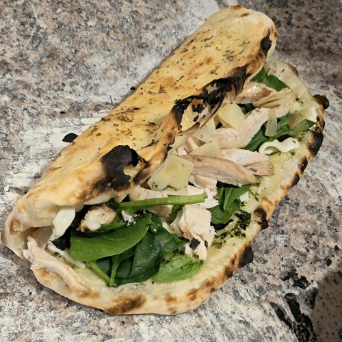 Sandwich poulet pesto