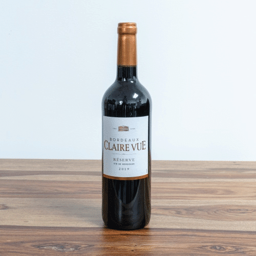 Bordeaux Claire Vue Rouge (75 cl)
