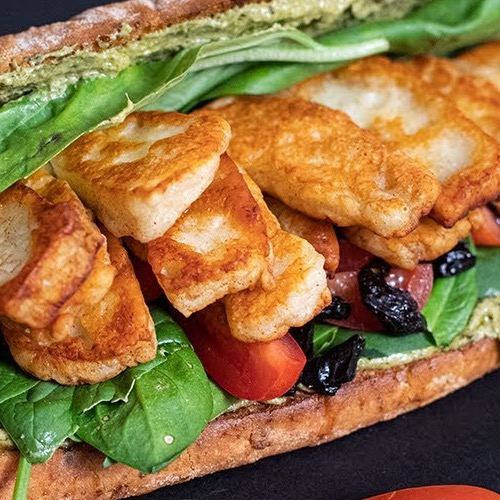 Sandwich halloumi