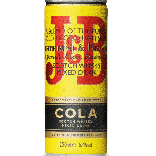 J&B Whisky-cola blik