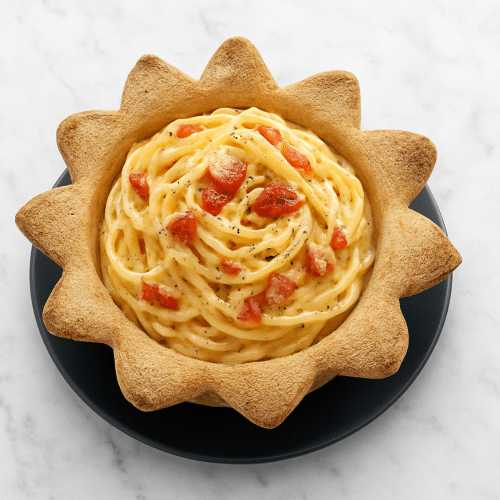 ⁠Pastella spaghetti carbonara