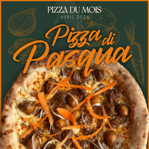 Pizza du mois : La Pizza di Pasqua