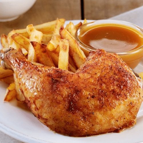 1/2 Poulet cuisson four