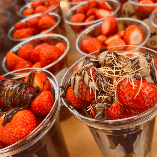 Fraise fraîche Chocolat dubai