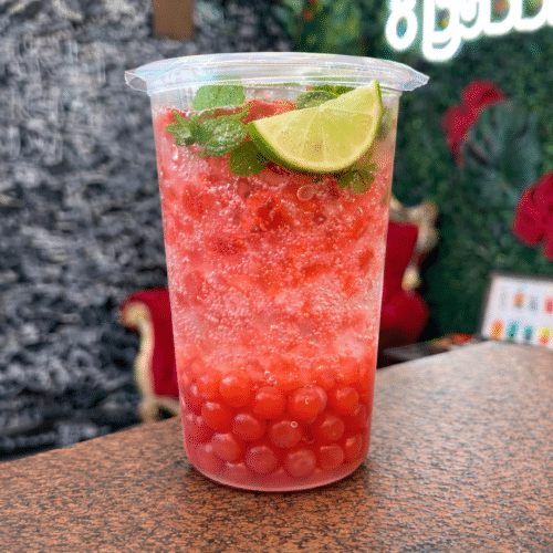 Mojito fraise (alcool)
