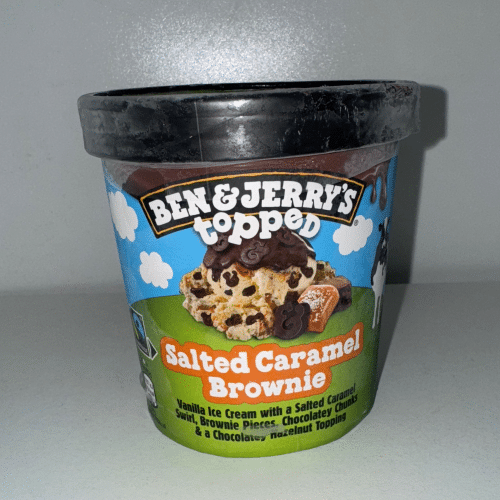 Ben & Jerry's Topped Salted Caramel Brownie