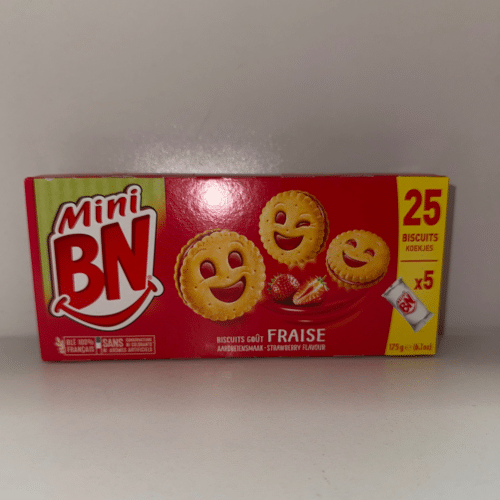 Bn Mini Biscuits Strawberry