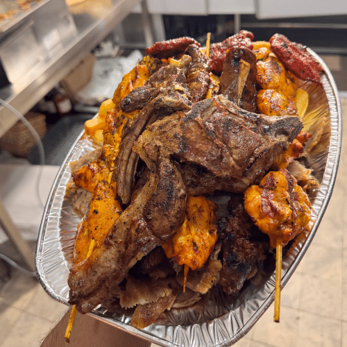 Assiette mixte grillade