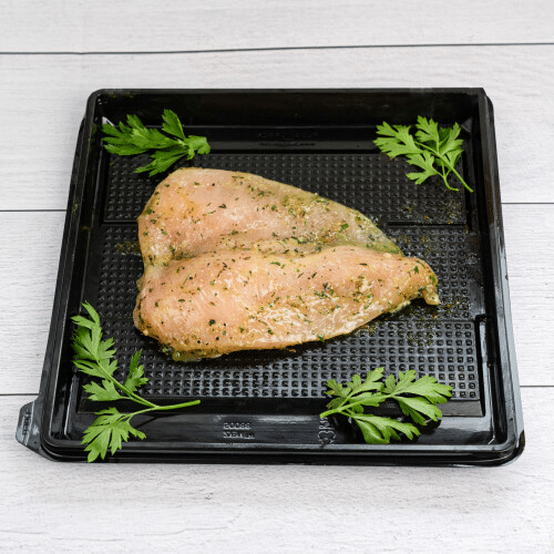 Escalope poulet mariné à l'ail 500g