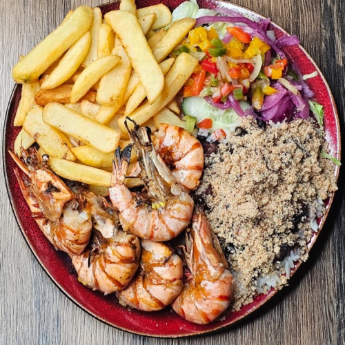 Gegrilde scampi (6 st.)