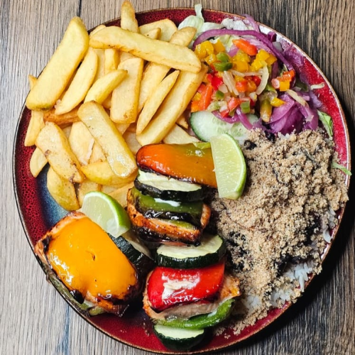 Gegrilde Zalm in citroensaus (250 g)