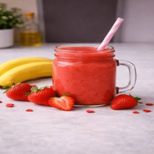 Aardbei & banaan XL 0.5l