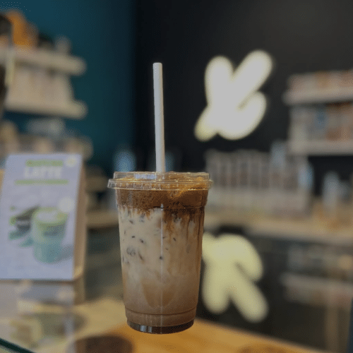 Ice latte macchiato Large